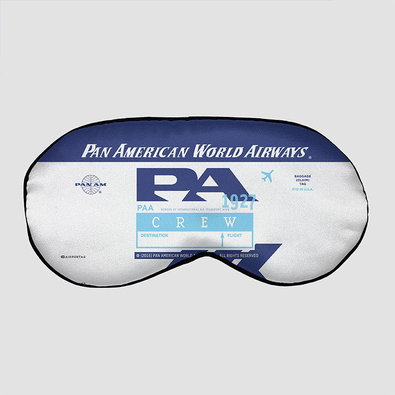 PA - Pan Am - スリープ マスク