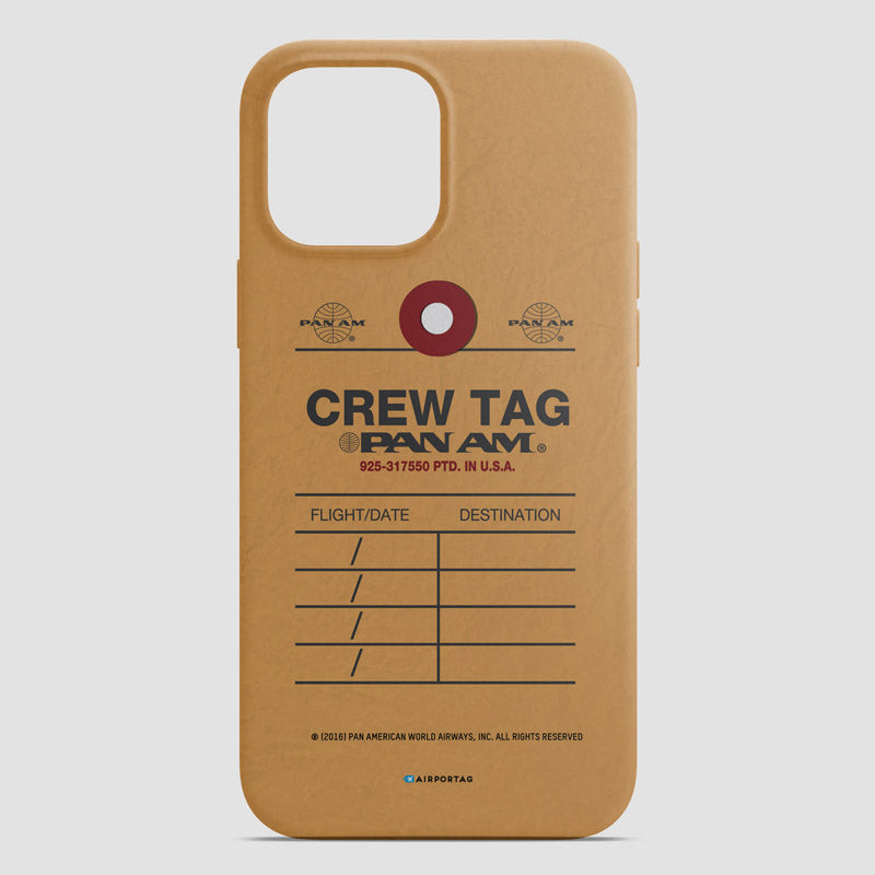 Pan Am - Crew Tag - Étui de téléphone