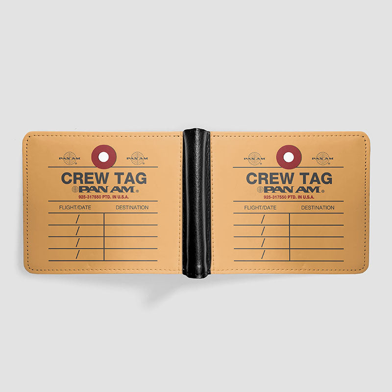 Pan Am - Crew Tag - Men's Wallet