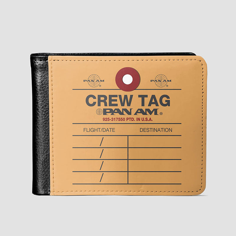 Pan Am - Crew Tag - Men's Wallet