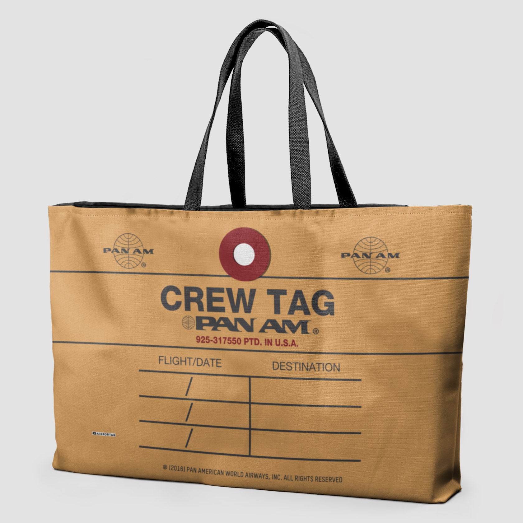 Pan Am - Crew Tag - Weekender Bag - Airportag