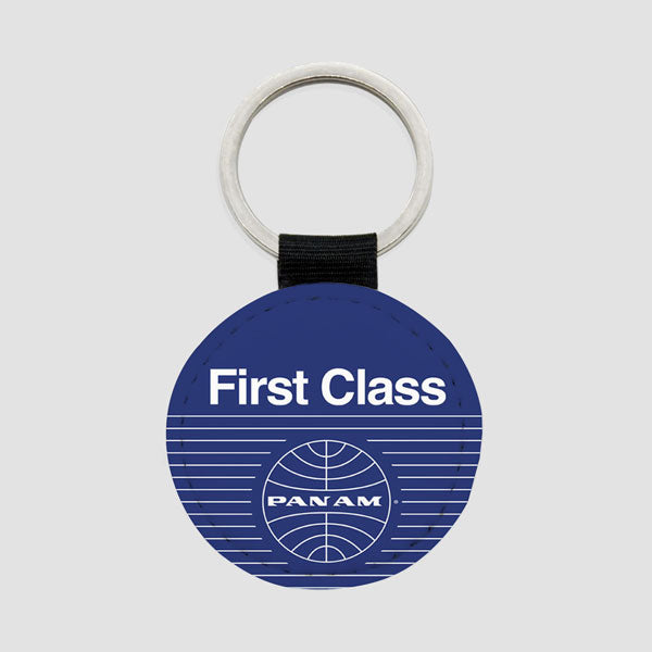 Pan Am First Class - Round Keychain
