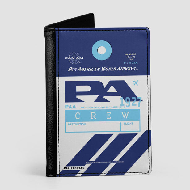 PA - Pan Am - Passport Cover - Airportag