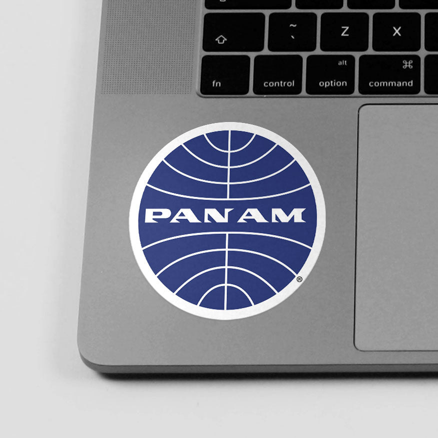 Pan Am Logo - Sticker airportag.myshopify.com