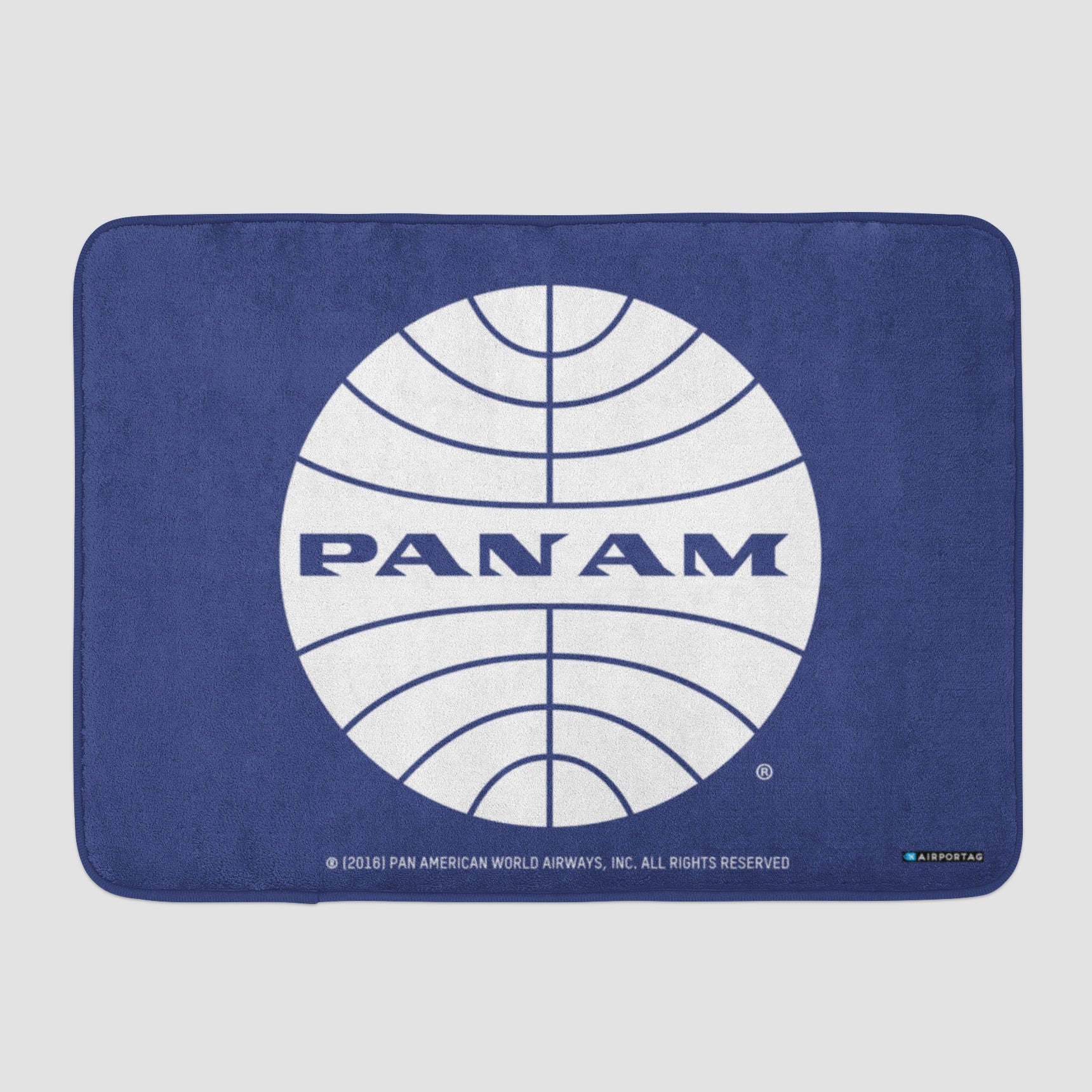 Pan Am Logo - Bath Mat - Airportag