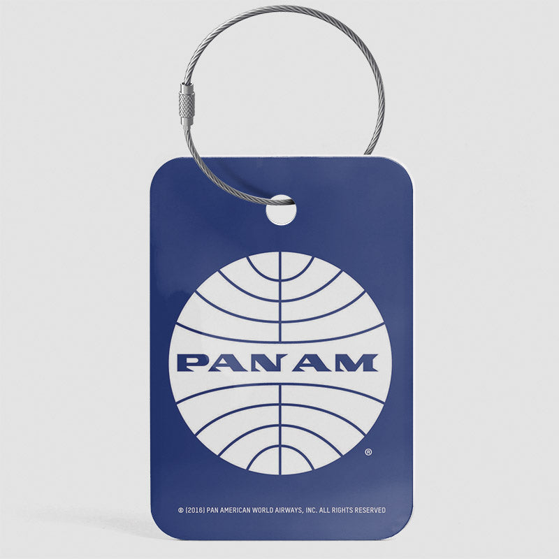 Pan Am ロゴ - ラゲッジタグ