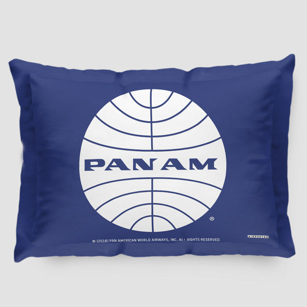 Pan Am Logo - Pillow Sham - Airportag