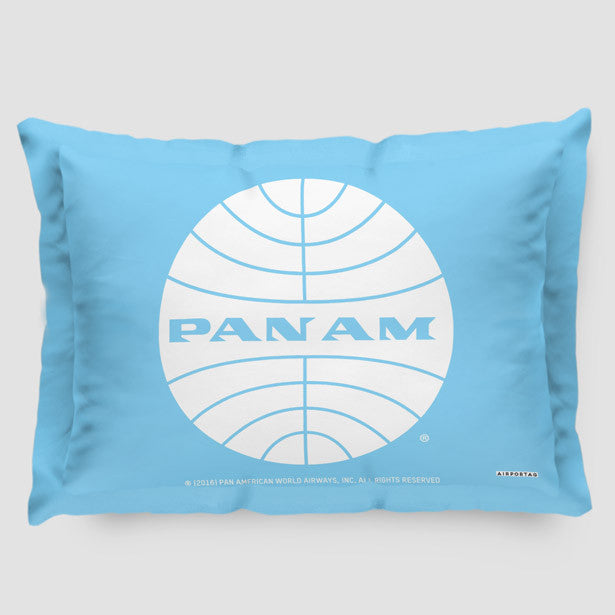 Pan Am Logo - Pillow Sham - Airportag