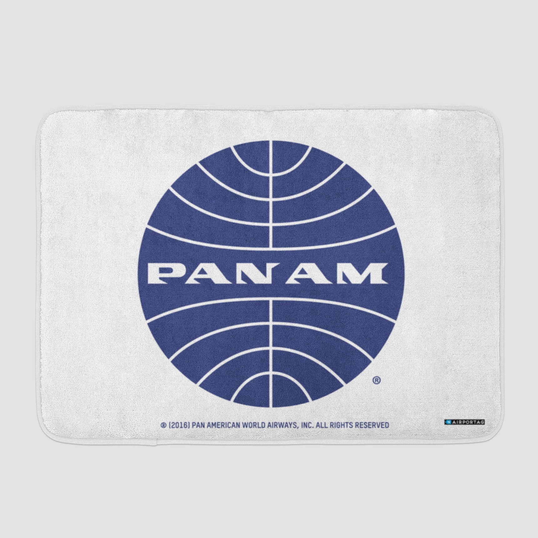 Pan Am Logo - Bath Mat - Airportag