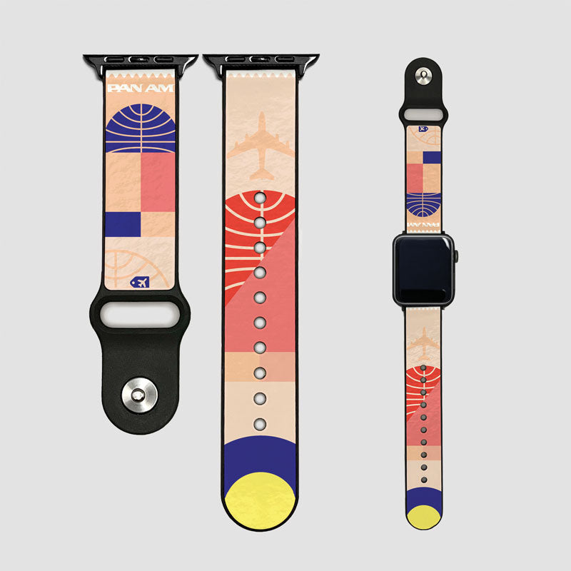 Pan Am - Rose Bauhaus - Bracelet Apple Watch