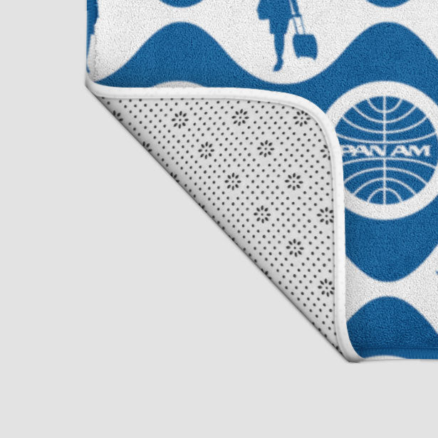 Pan Am Silhouette - Bath Mat - Airportag