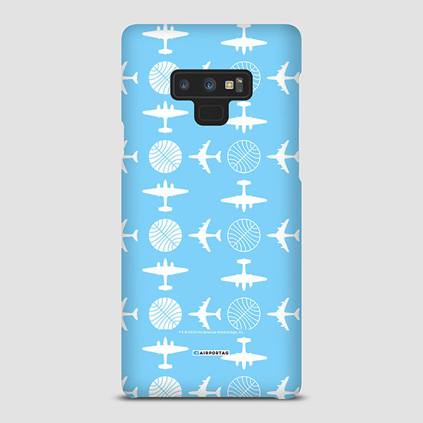 Pan Am Plane Pattern - Phone Case airportag.myshopify.com