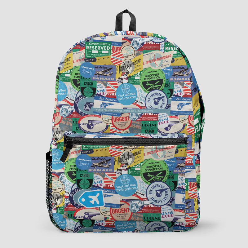 Pan Am Stickers - Backpack - Airportag
