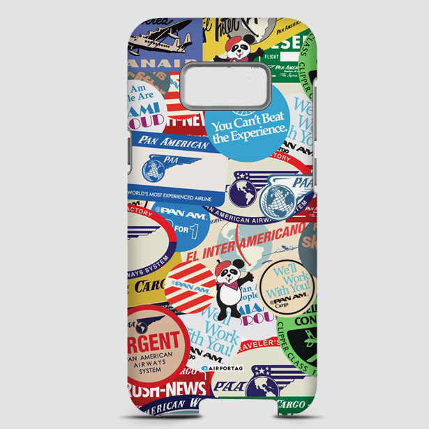 Pan Am Stickers - Phone Case - Airportag