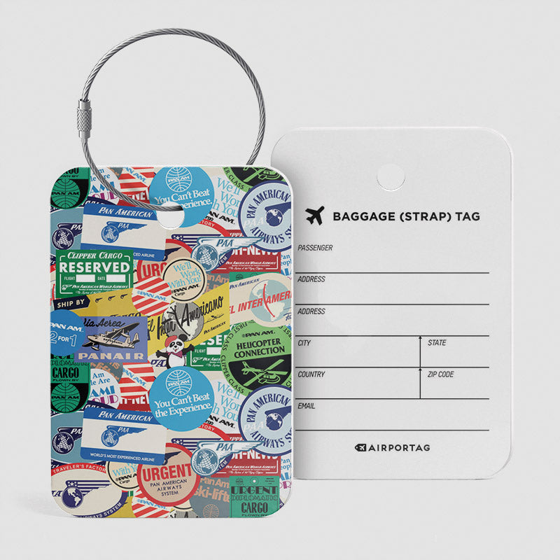 Travel Stickers - Luggage Tag
