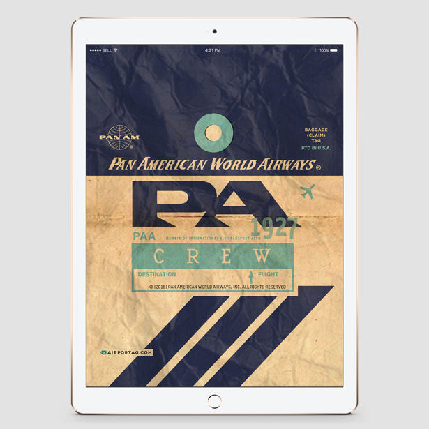 PA - PAN AM - Mobile wallpaper - Airportag