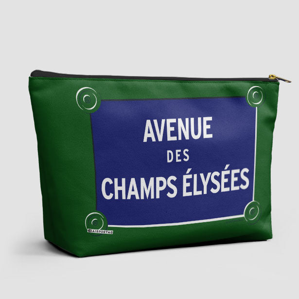 Paris Street Sign - Pouch Bag - Airportag