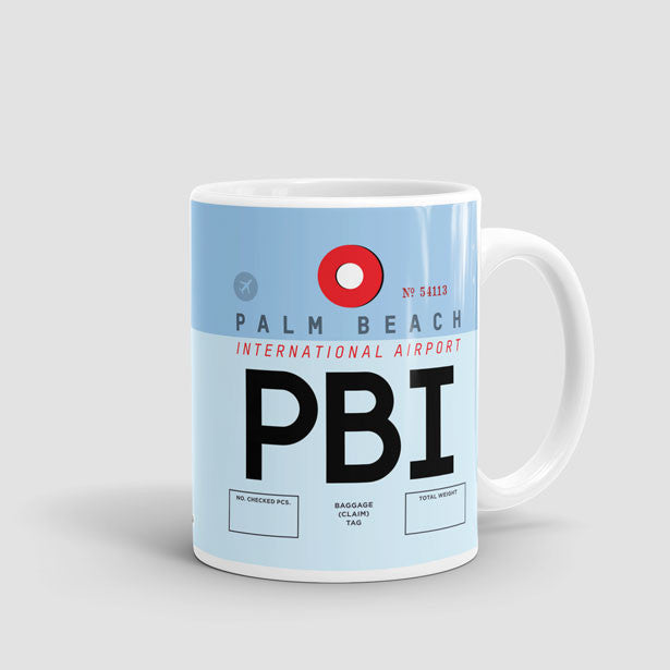 PBI - Mug - Airportag