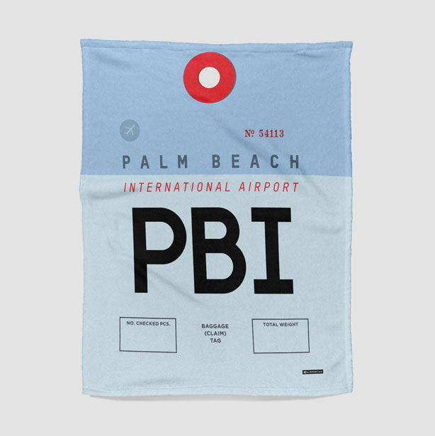 PBI - Blanket - Airportag