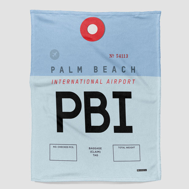 PBI - Blanket - Airportag