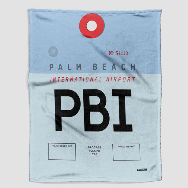 PBI - Blanket - Airportag