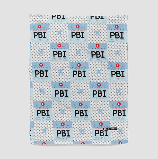 PBI - Blanket - Airportag