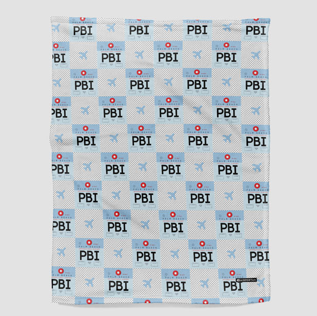 PBI - Blanket - Airportag