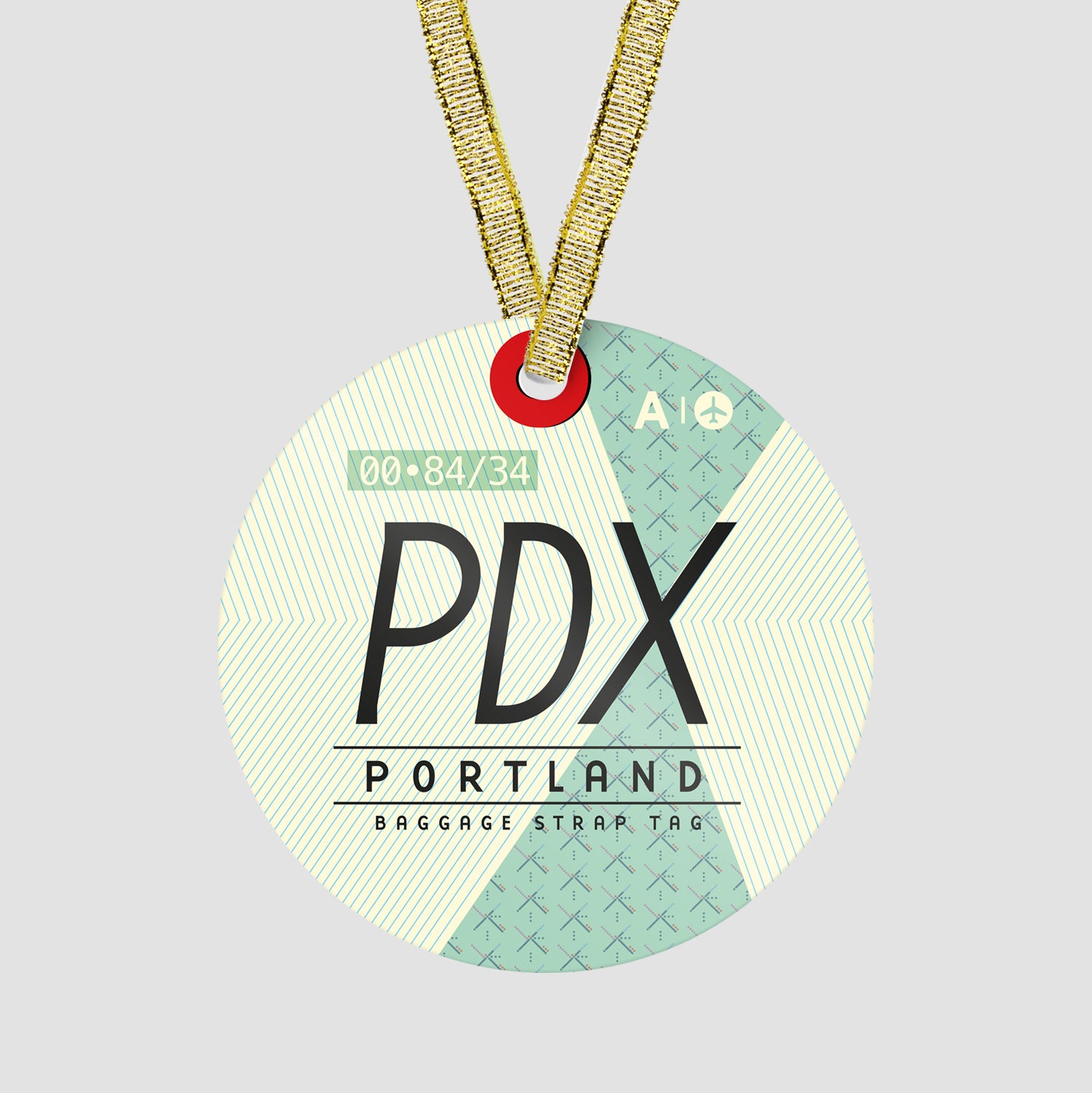 PDX - Ornament - Airportag