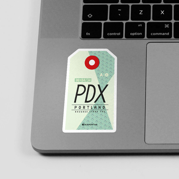 PDX - Sticker - Airportag