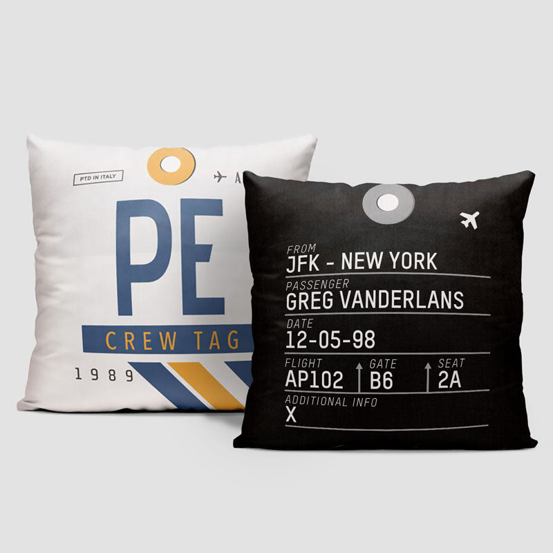 PE - Throw Pillow