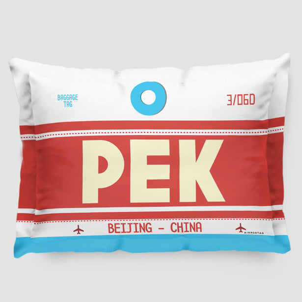 PEK - Pillow Sham - Airportag