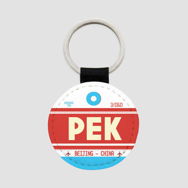 PEK - ラウンド キーチェーン