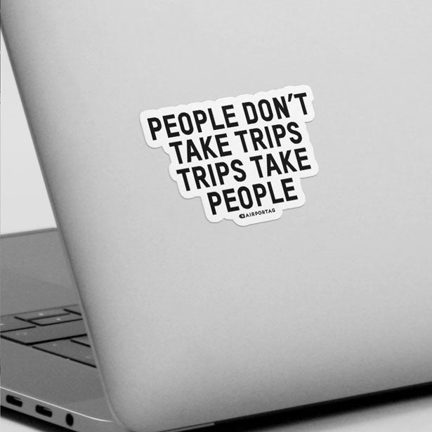People Don't - Sticker - Airportag