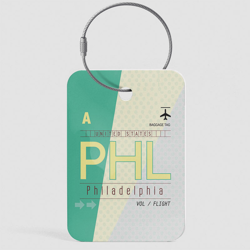PHL - Étiquette de bagage