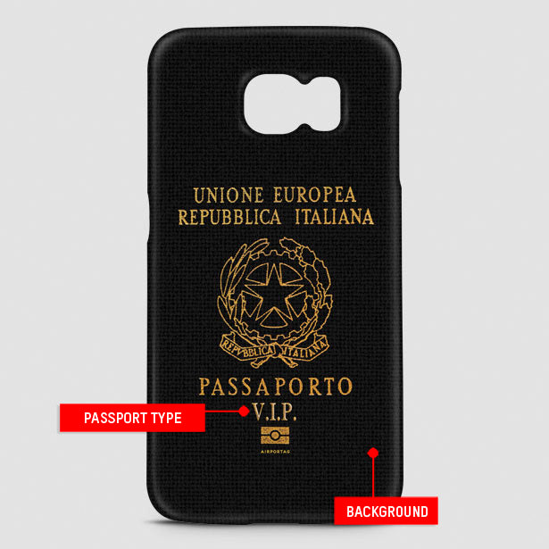 Italy - Passport Phone Case - Airportag