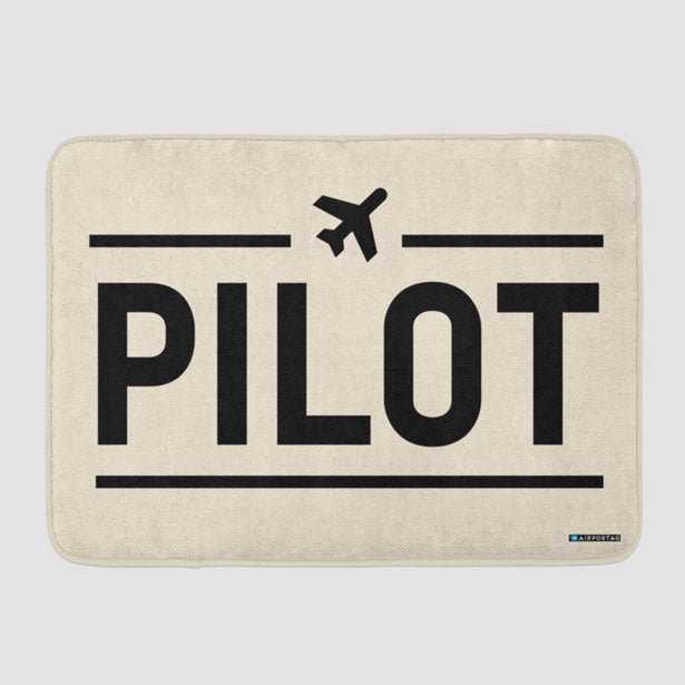 Pilot - Bath Mat - Airportag