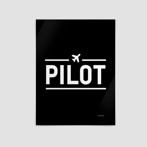 Pilot - Poster - Airportag