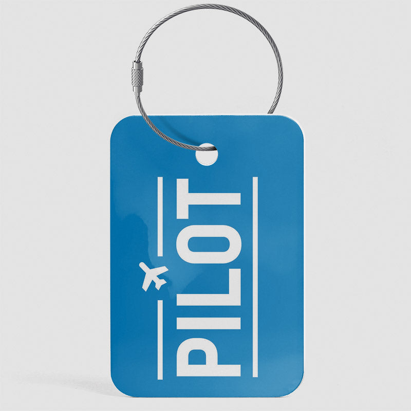 Pilote - Étiquette de bagage