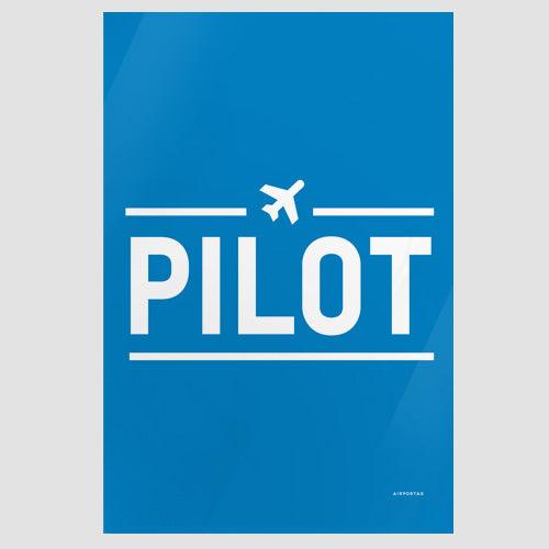 Pilot - Poster - Airportag