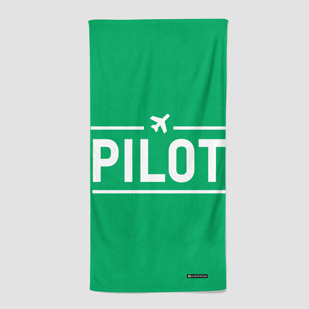Pilot - Beach Towel - Airportag