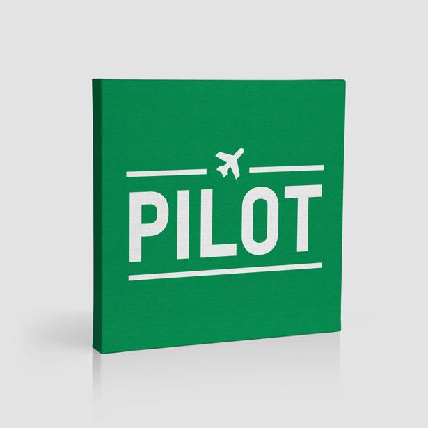 Pilot - Canvas - Airportag
