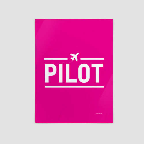 Pilot - Poster - Airportag