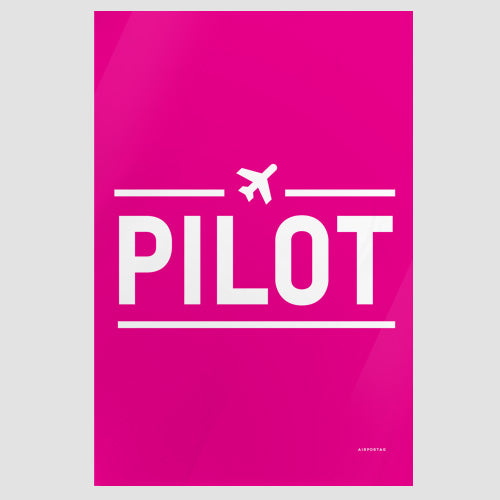 Pilot - Poster - Airportag