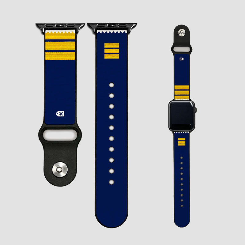 Navy Pilot Stripes - Apple Watch Band