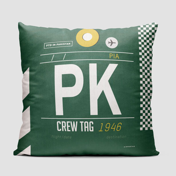 PK - Throw Pillow - Airportag