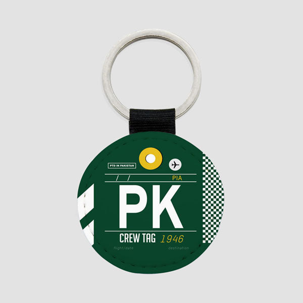PK - Round Keychain