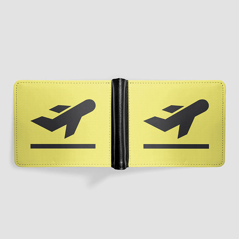 Plane Departure - Men's Wallet
