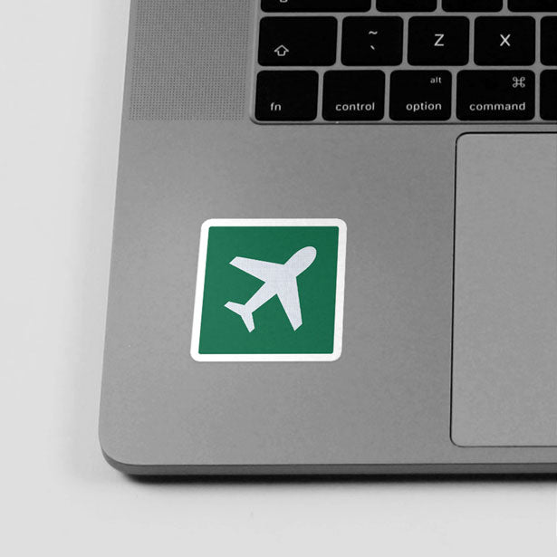 Plane Icon - Sticker - Airportag
