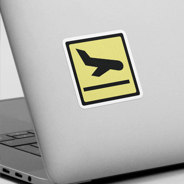 Plane Arrivals - Sticker - Airportag