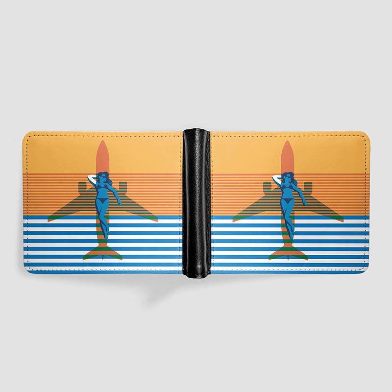 Plane Shadow Beach - Men's Wallet